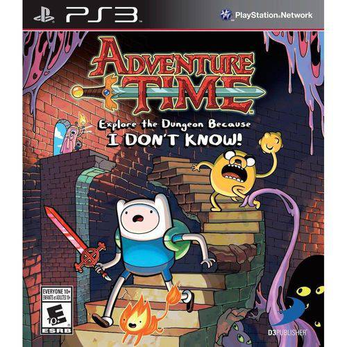 Tamanhos, Medidas e Dimensões do produto Adventure Time Explore The Dungeon Because I Don'T Know! - PS3