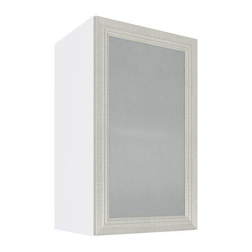 Tamanhos, Medidas e Dimensões do produto Aereo com 1 Porta Vidro Cz406 40x66 Branco/Nude - Art In Móveis