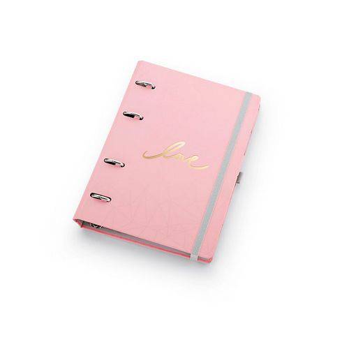 Tamanhos, Medidas e Dimensões do produto Agenda Planner Ótima Gráfica MAXI Pink + 01 Roll Note