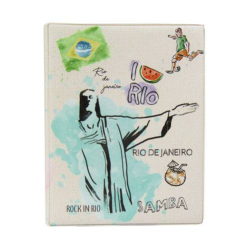 Tamanhos, Medidas e Dimensões do produto Álbum de Fotos Rio de Janeiro 500 Fotos Cidades 10x15 C/ Adesivos - 10004