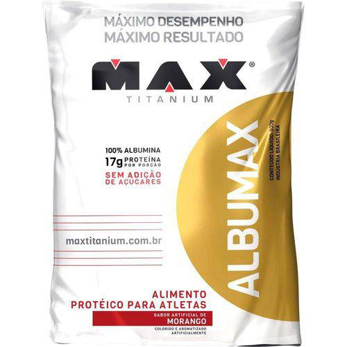 Tamanhos, Medidas e Dimensões do produto Albumax (500g) - Max Titanium