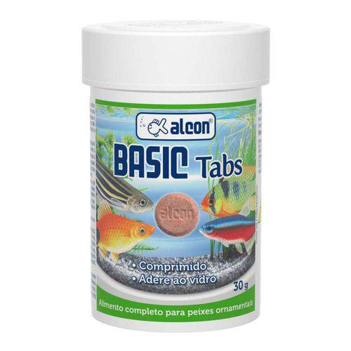 Tamanhos, Medidas e Dimensões do produto Alcon Basic Tabs 30 Gr