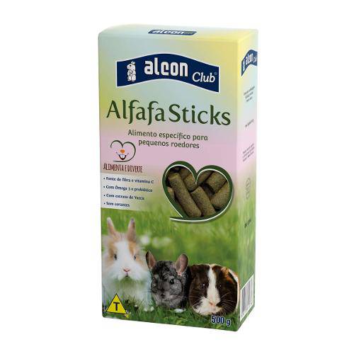 Tamanhos, Medidas e Dimensões do produto Alcon Club Alfafa Sticks 500 Gr