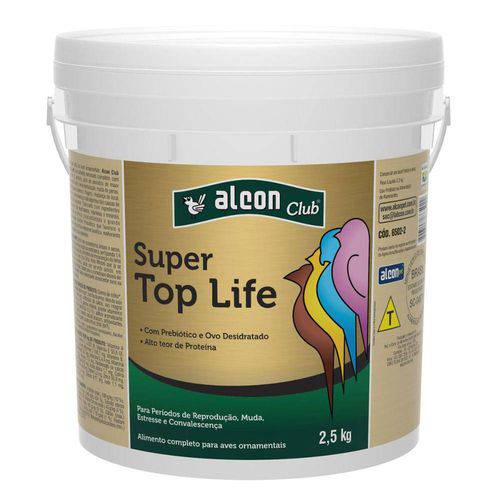Tamanhos, Medidas e Dimensões do produto Alcon Club Super Top Life Balde 2,5 Kg