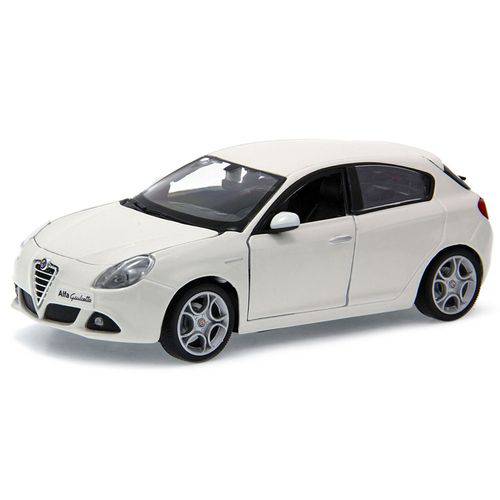 Tamanhos, Medidas e Dimensões do produto Alfa Romeo Giulietta Bburago 1:24 Branco