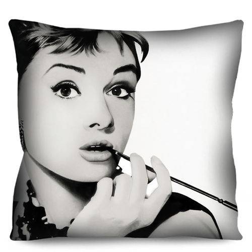 Tamanhos, Medidas e Dimensões do produto Almofada Audrey Hepburn Cinema 42cm
