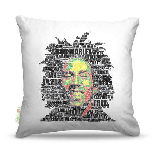 Tamanhos, Medidas e Dimensões do produto Almofada Bob Marley3