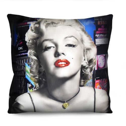 Tamanhos, Medidas e Dimensões do produto Almofada Decorativa Marilyn Monroe Cinema 42cm