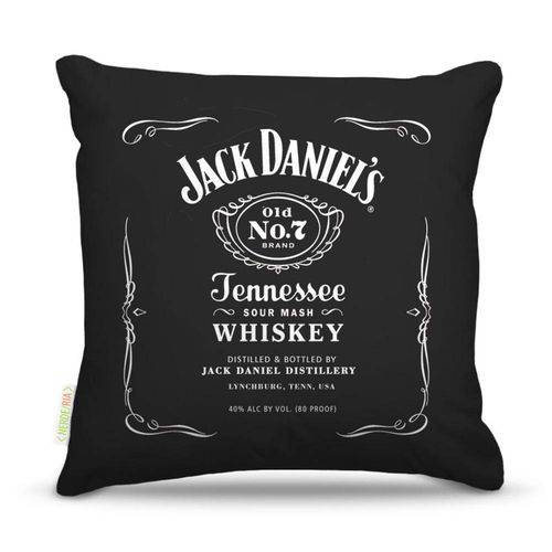 Tamanhos, Medidas e Dimensões do produto Almofada Jack Daniels