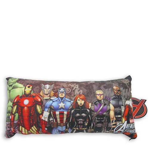 Tamanhos, Medidas e Dimensões do produto Almofada Pequena Avengers Preta Marvel
