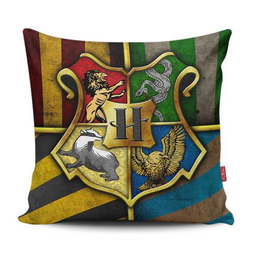 Tamanhos, Medidas e Dimensões do produto Almofada Personalizada Harry Potter - Hogwarts