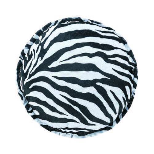 Tamanhos, Medidas e Dimensões do produto Capa de Almofada Redonda Safari Zebra