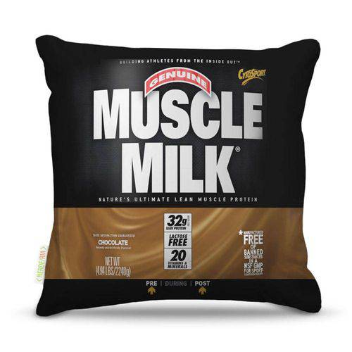 Tamanhos, Medidas e Dimensões do produto Almofada Whey Musclemilk