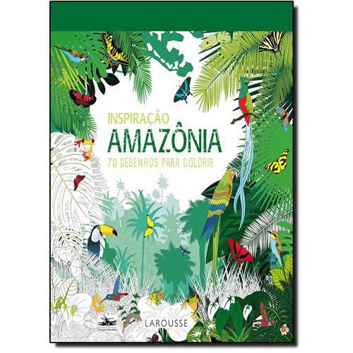 Tamanhos, Medidas e Dimensões do produto Amazônia: 70 Desenhos para Colorir - Coleção Inspiração