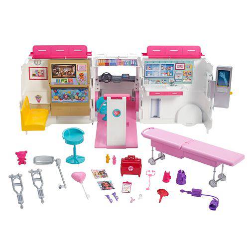 Tamanhos, Medidas e Dimensões do produto Ambulância da Barbie FRB19 - Mattel