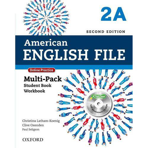 Tamanhos, Medidas e Dimensões do produto American English File - Level 2a - Multipack a Wit