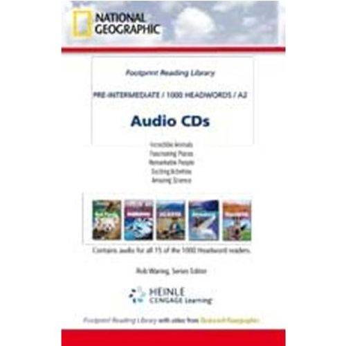 Tamanhos, Medidas e Dimensões do produto American English - Footprint Reading Library - Level 2 1000 A2 + CD