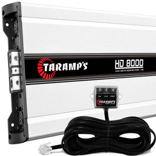 Tamanhos, Medidas e Dimensões do produto Amplificador Taramps Hd 8000 Digital 9595w Rms