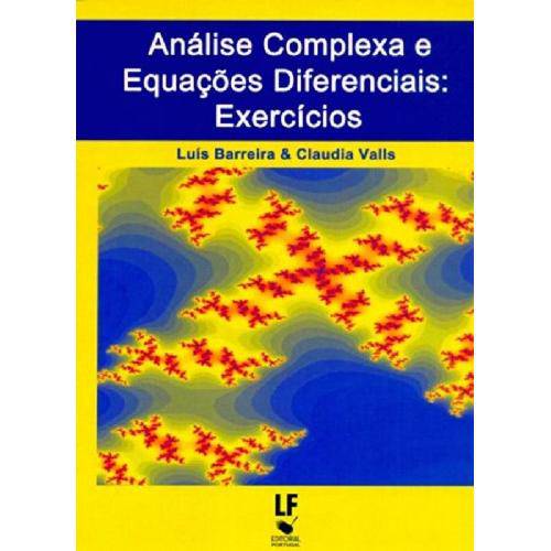 Tamanhos, Medidas e Dimensões do produto Analise Complexa Equacoes Diferenciais - Exercicio
