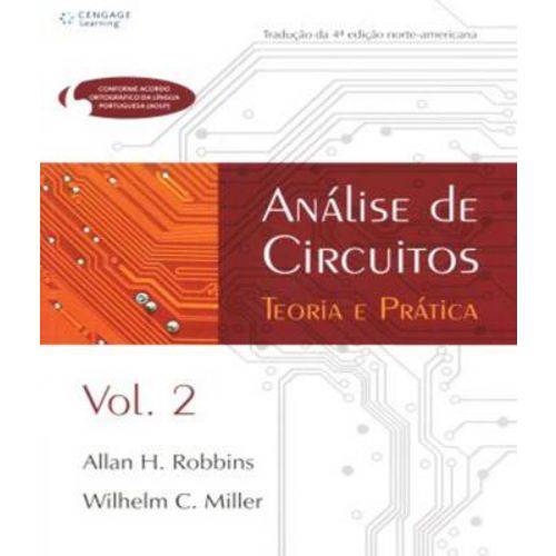Tamanhos, Medidas e Dimensões do produto Analise de Circuitos - Teoria e Pratica - Vol 02 - Traducao da 4 Edicao Americana