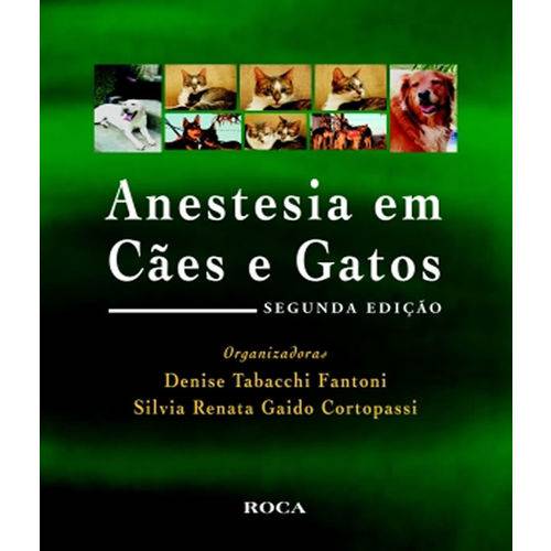 Tamanhos, Medidas e Dimensões do produto Anestesia em Caes e Gatos - 2 Ed
