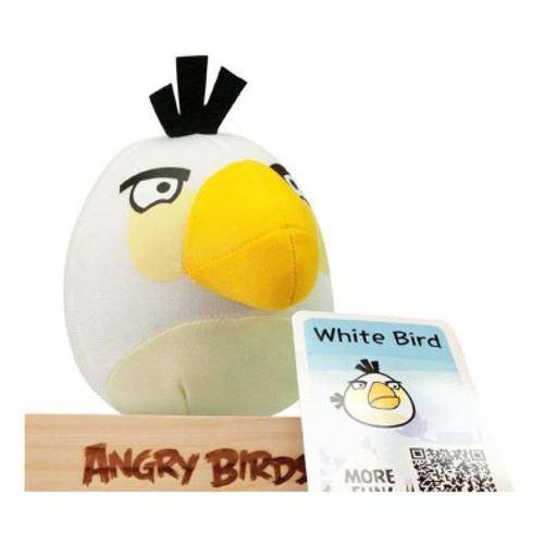 Tamanhos, Medidas e Dimensões do produto Angry Birds-Figura Tactic White Bird Gibi Brinquedos 40516