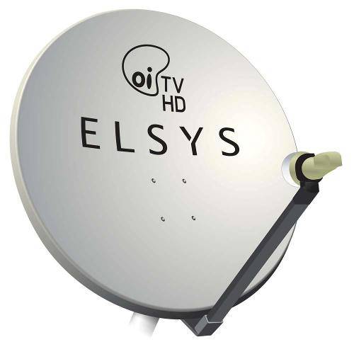 Tamanhos, Medidas e Dimensões do produto Antena Original Oi Tv Aço Zincado 60cm 20351 Elsys