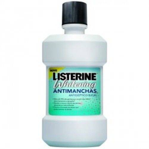 Tamanhos, Medidas e Dimensões do produto Antisséptico Bucal Listerine Whitening Anti-manchas 250ml
