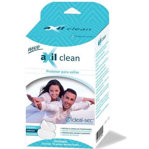 Tamanhos, Medidas e Dimensões do produto Antitranspirante para Camisa Axil Clean Absorvente-suor Axilas Idea Lsec 10par