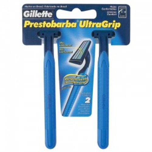 Tamanhos, Medidas e Dimensões do produto Aparelho de Barbear Gillette Prestobarba Ultragrip com 2 Unidades