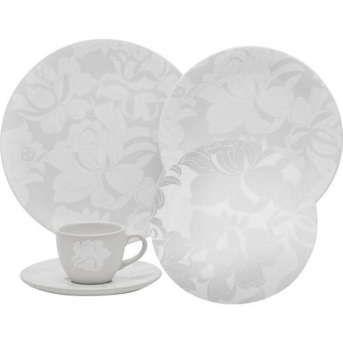 Tamanhos, Medidas e Dimensões do produto Aparelho de Jantar/Cha 20 Peças Oxford Porcelanas Mail Order - Coup Blanc