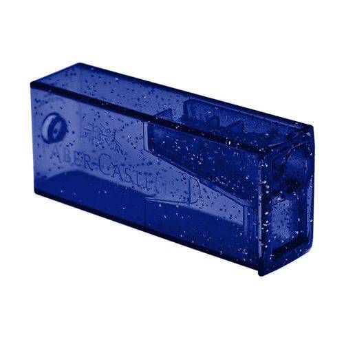 Tamanhos, Medidas e Dimensões do produto Apontador com Depósito Glitz Faber Castell - Azul