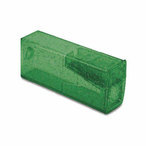 Tamanhos, Medidas e Dimensões do produto Apontador com Depósito Glitz Faber Castell - Verde