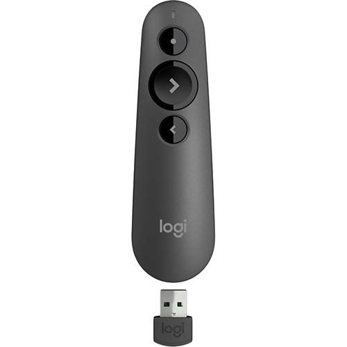 Tamanhos, Medidas e Dimensões do produto Apresentador Logitech R500 Sem Fio com Laser Pointer Conectividade Dupla