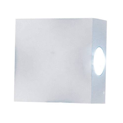 Tamanhos, Medidas e Dimensões do produto Arandela Case de Alumínio Branco - Bella Iluminação