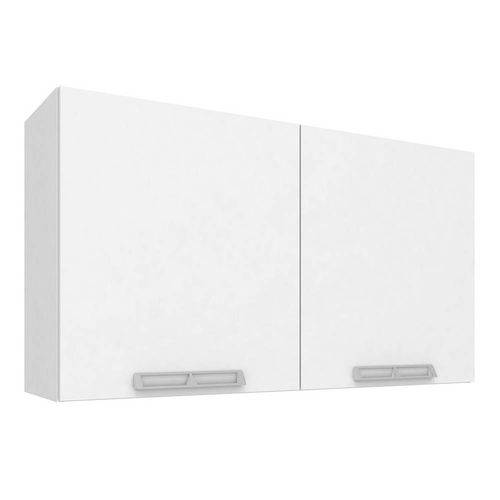 Tamanhos, Medidas e Dimensões do produto Armário Aéreo com 2 Portas 1,20m Art In Móveis Mia Coccina Branco/Branco