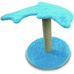 Tamanhos, Medidas e Dimensões do produto Arranhador para Gatos - Golfinho Azul - AMFPET