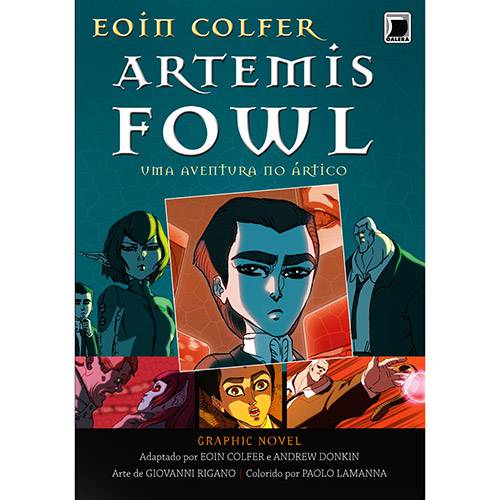 Tamanhos, Medidas e Dimensões do produto Artemis Fowl: uma Aventura no Ártico - Graphic Novel