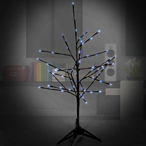 Tamanhos, Medidas e Dimensões do produto Árvore Abajur Led Decoração Luminária Branco 110V