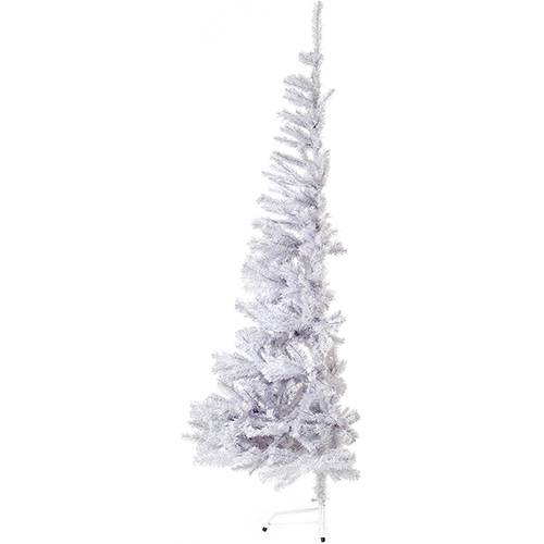 Tamanhos, Medidas e Dimensões do produto Árvore de Encostar Branca 1,5m - Christmas Traditions