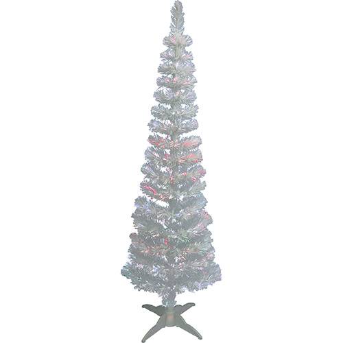 Tamanhos, Medidas e Dimensões do produto Árvore de Natal com Fibra Ótica Branca 1,80m - Christmas Traditions