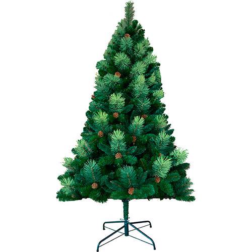 Tamanhos, Medidas e Dimensões do produto Árvore de Natal Tradicional com Pinhas 1,8m - Christmas Traditions