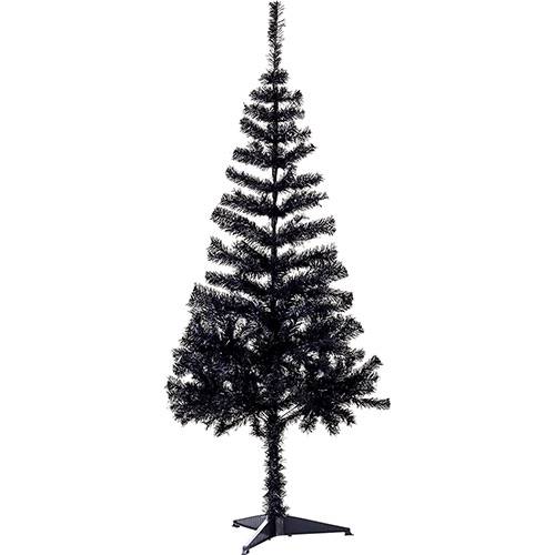 Tamanhos, Medidas e Dimensões do produto Árvore de Natal Tradicional Preta 1,5m - Christmas Traditions