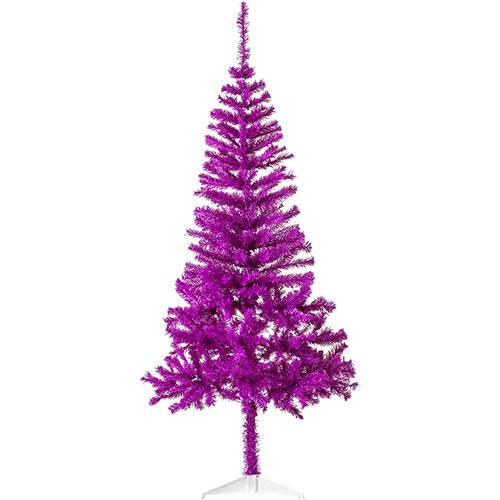 Tamanhos, Medidas e Dimensões do produto Árvore de Natal Tradicional Roxa 1,8m - Christmas Traditions