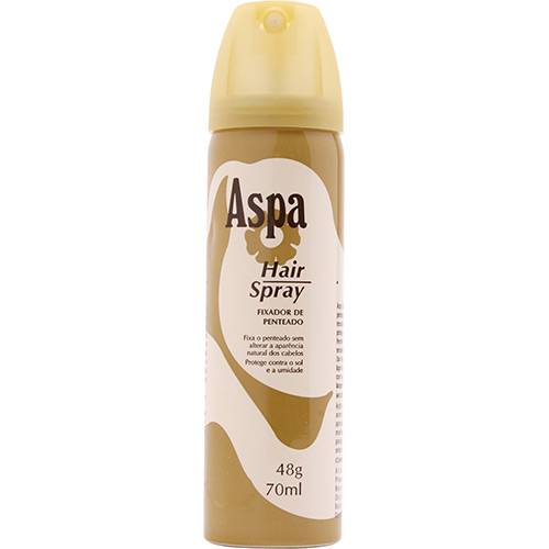 Tamanhos, Medidas e Dimensões do produto Aspa Hair Spray Fixador de Penteado 70 Ml