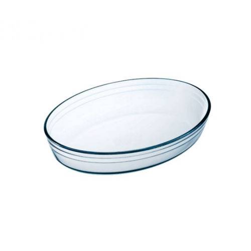 Tamanhos, Medidas e Dimensões do produto Assadeira Vidro Oval Borosilicato Cisper 2,2L Média