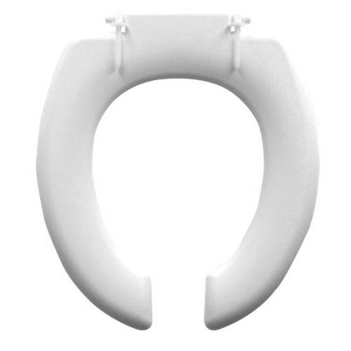 Tamanhos, Medidas e Dimensões do produto Assento Sanitário Oval para Cadeira de Banho Aberto Mebuki