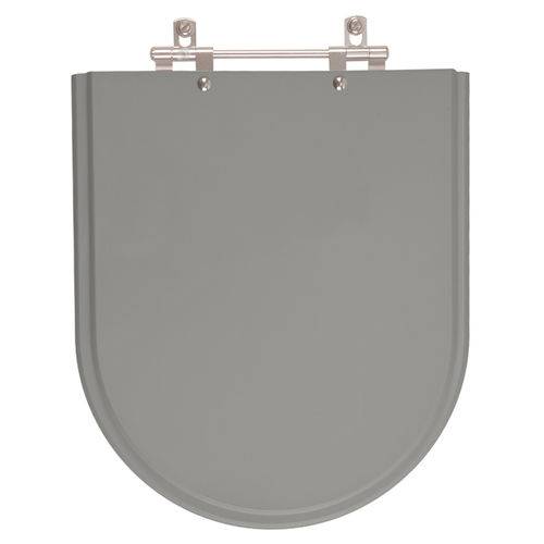 Tamanhos, Medidas e Dimensões do produto Assento Sanitário Carrara Cinza VIP (Cinza Escuro) para Louça Deca