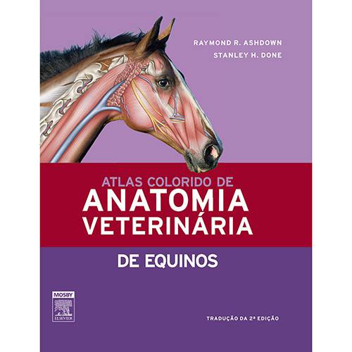 Tamanhos, Medidas e Dimensões do produto Atlas Coloriodo de Anatomia Veterinária de Equinos