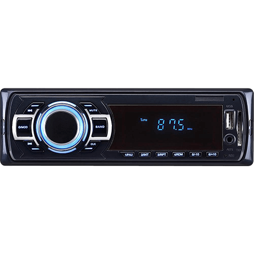 Tamanhos, Medidas e Dimensões do produto Auto Rádio com MP3 Player e Rádio FM Naveg NVS 3068 com Entradas USB SD e Auxiliar